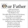The Lord's Prayer worksheet